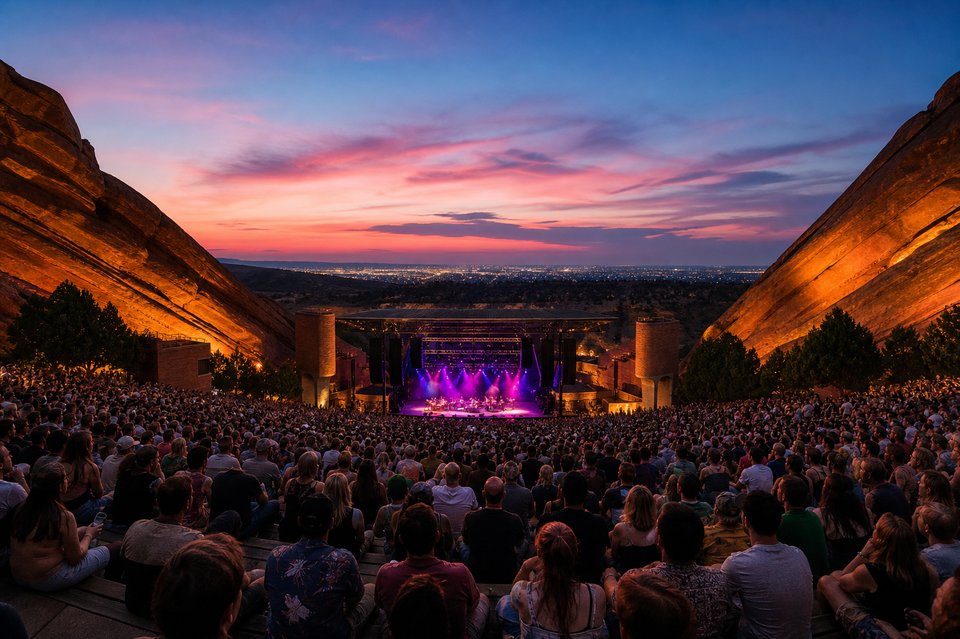 Best Seats at Red Rocks: Where to Sit for Every Vibe
