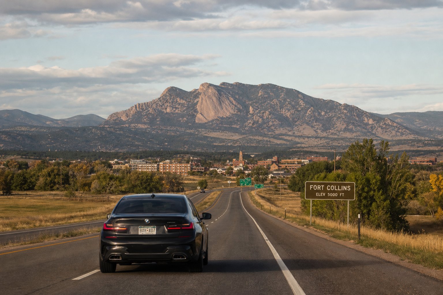DIA to Fort Collins Car Service: Routes, Timing & Private Transportation