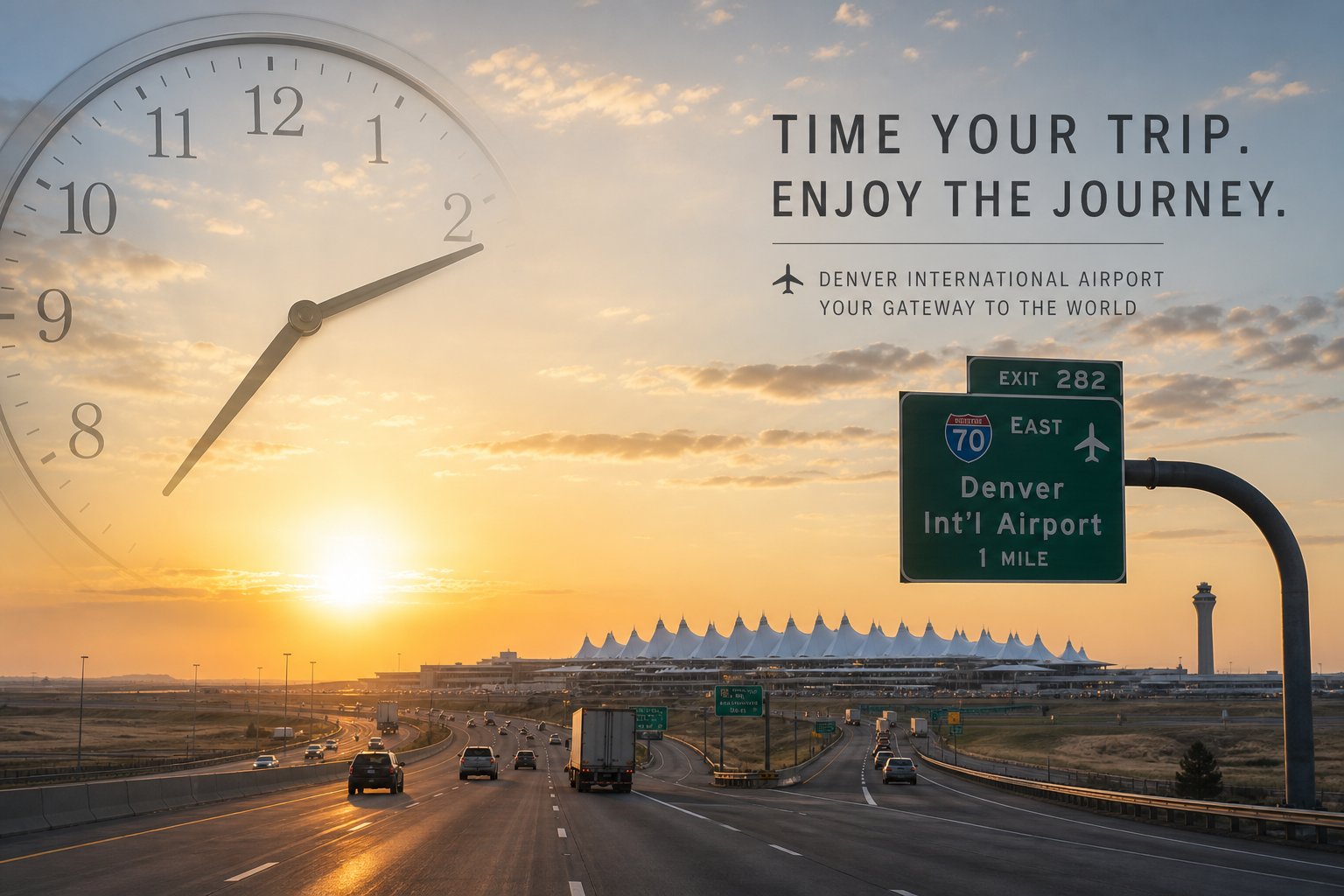 How Early to Leave for DIA: Departure Timing by Destination and Day