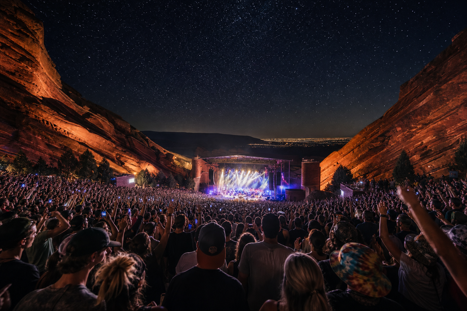 What It Feels Like to Experience a Concert at Red Rocks